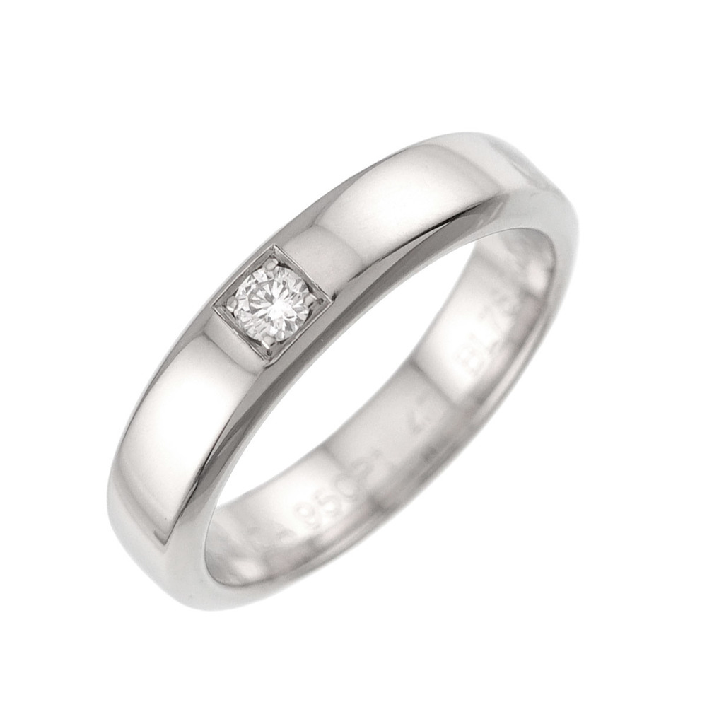 VAN CLEEF & ARPELS Silver Diamond Ring #47